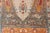 Antique Turkish Sivas Prayer Rug With Floral Design in Ivory, Taupe, and Pink For Sale - Image 9 of 11