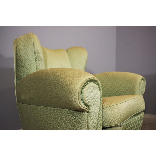 Set of Fan Armchairs in the style of Polo Buffa, 1950s For Sale - Image 17 of 18