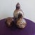 ​A rare and pristine complete family of three vintage stoneware quail by the legendary California studio potter Howard...