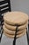 Vintage Arthur Umanoff Wrought Iron Ladder Back MCM Dining Chairs - Set of 4 For Sale - Image 9 of 18