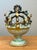 Vintage Polychrome Ceramic Crown Incensario For Sale - Image 4 of 18