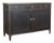 Late 19th Century Swedish Black Gustavian Sideboard Buffet For Sale