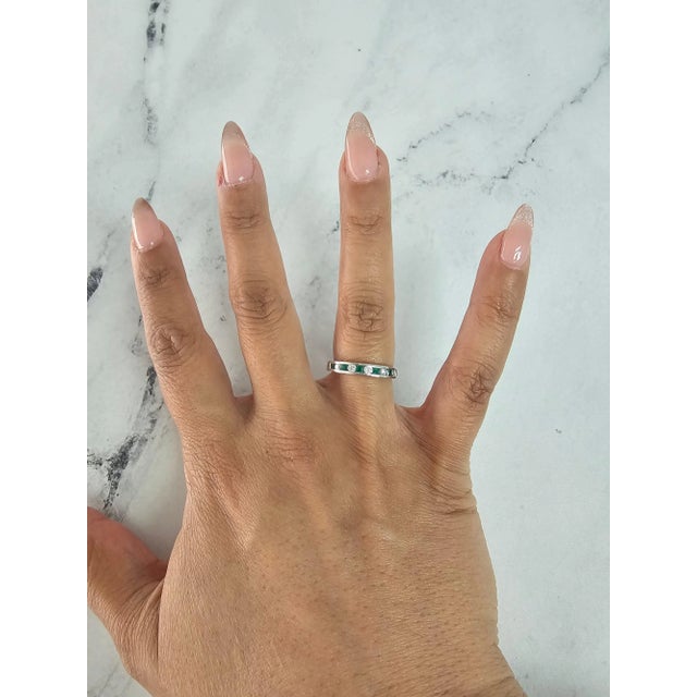♥ Product Summary ♥ Main Stone: Diamond & Emerald Approx. Carat Weight: .56cttw Emerald Carat Weight: .28ct Diamond Color:...