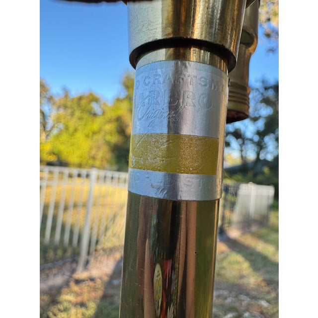 Vintage Marbro Venetian Murano Swirl Glass Table Lamp For Sale - Image 15 of 17