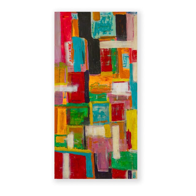 Anna snijder's diptychs colour me happy i & ii are powerful manifestations of abstract expressionism. The works stand in...