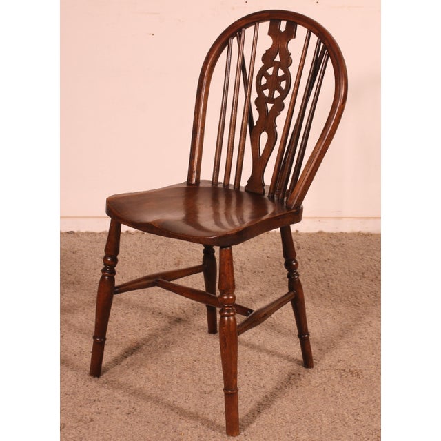 Windsor Wheelback Chairs, Set of 6 For Sale - Image 12 of 13