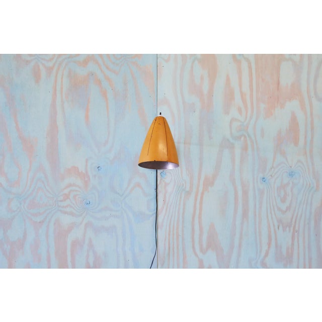 Vintage Ben Seibel (Attr.) Swing Arm Wall Mounted Task Lamp Sconce For Sale - Image 4 of 12