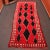Textile Red Vintage Moroccan Rug For Sale - Image 7 of 9