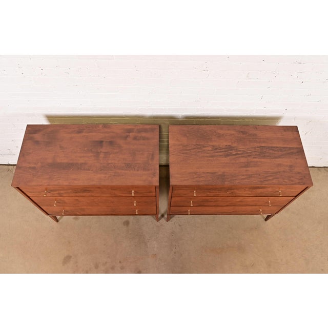 Paul McCobb Planner Group Solid Birch Dressers or Chests of Drawers, Newly Refinished For Sale In South Bend - Image 6 of 9