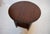 2010s Traditional Round Wood Side Table With Lower Shelf For Sale - Image 5 of 16