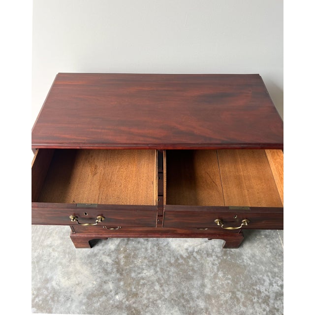 Brown Antique English George III Chest of Drawers For Sale - Image 8 of 16