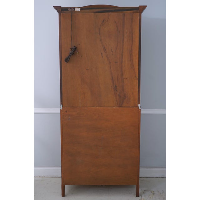 Century French Provincial Mahogany Secretary Desk For Sale - Image 17 of 18