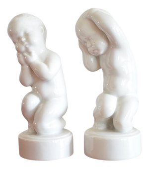 Children Figurines by Svend Lindhart for Bing & Grondahl, 1970s, Set of 2