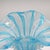 Sky Blue Mid-Century Murano Twin-Handled Latticino Art Glass Vase - Circa 1950s For Sale - Image 8 of 11