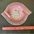 1980s Rare Vintage Harry's Bar Venezia Venice Italy Pink Ceramic Ashtray Trinket Dish Catch All For Sale - Image 5 of 8