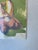 Contemporary Figurative Watercolor Painting, Signed "H", Model Identified as Peter, 2016 For Sale In Seattle - Image 6 of 6