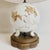 Rosenthal Germany 1940s Porcelain Floral Pearl Lamp & Shade by Rosenthal For Sale - Image 4 of 18