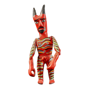 Late 20th Century Diablo Fálico | Contemporary Articulated Oaxacan Alebrije