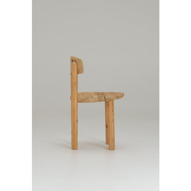Wood Vintage Dining Chairs in Pine by Rainer Daumiller, 1970s, Set of 6 For Sale - Image 7 of 15
