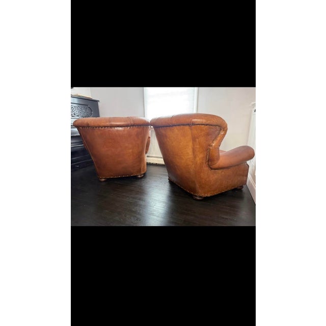 Pair of Vintage Ralph Lauren writers chairs.
