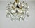 Vintage Hanging Lamp in Crystal and Brass, 1960s For Sale - Image 4 of 10