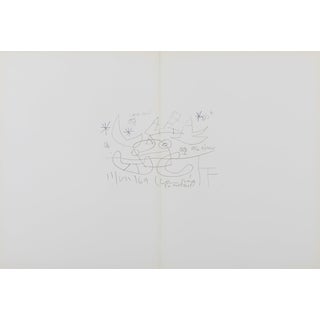 Joan Miro, Tapis de Tarragona XI, Lithograph For Sale