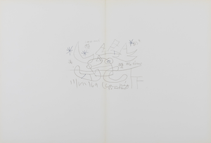 Joan Miro, Tapis de Tarragona XI, Lithograph
