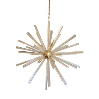 Sputnik Chandelier in Murano Glass Style by Simoeng For Sale