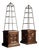 Mid-Century Obelisk Etageres, France, Set of 2 For Sale