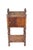 Rustic Antique Cushman Mahogany Humidor Tobacco Smoking Cabinet Table Stand 27" For Sale - Image 3 of 11