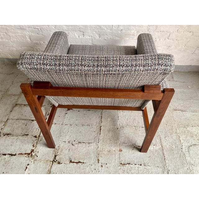 Wood Vintage Italian Nordic Style Chair, 1960s For Sale - Image 7 of 13