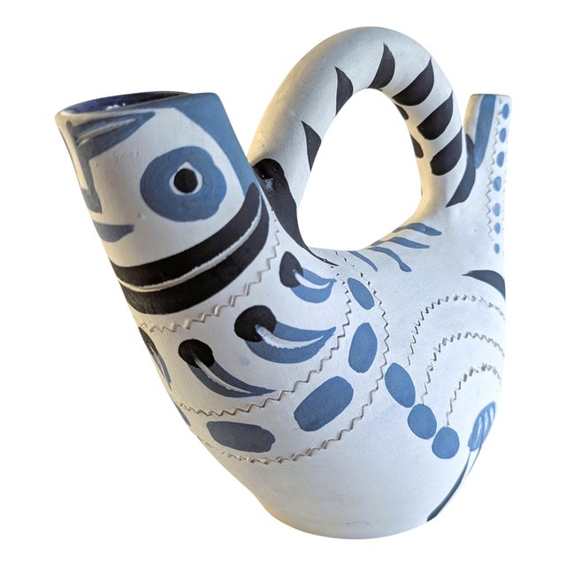 Spanish Ceramic Pitcher from Édition Picasso, 1954 For Sale
