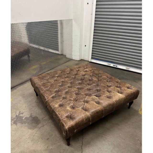 Berkshire leather. Solidly built. From a retired vintage collection. Beautiful with purposeful patina and perfectly aged...