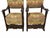Traditional Pair of 19th Century Italian Renaissance Revival Walnut Armchairs For Sale - Image 3 of 12