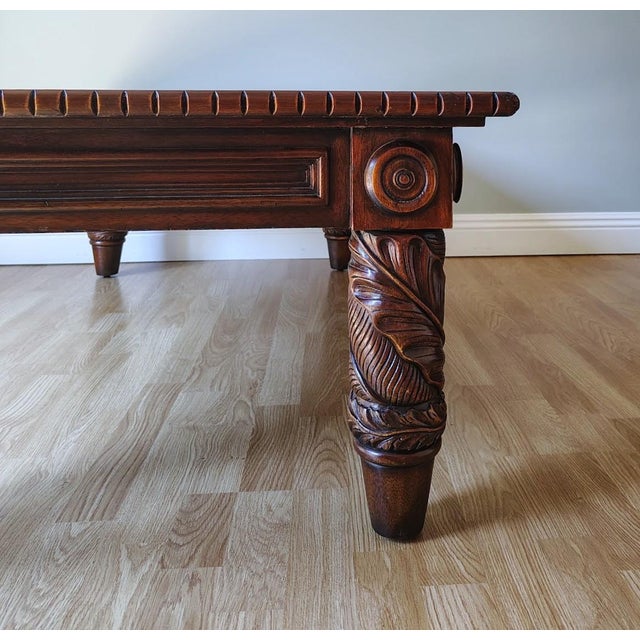 Vintage Ralph Lauren Dutton Safari Cocktail Coffee Table For Sale - Image 14 of 18