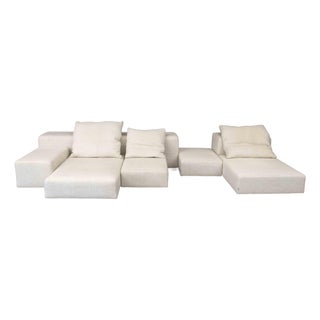 Lissoni for Living Divani Extra Wall Modular Sofa For Sale