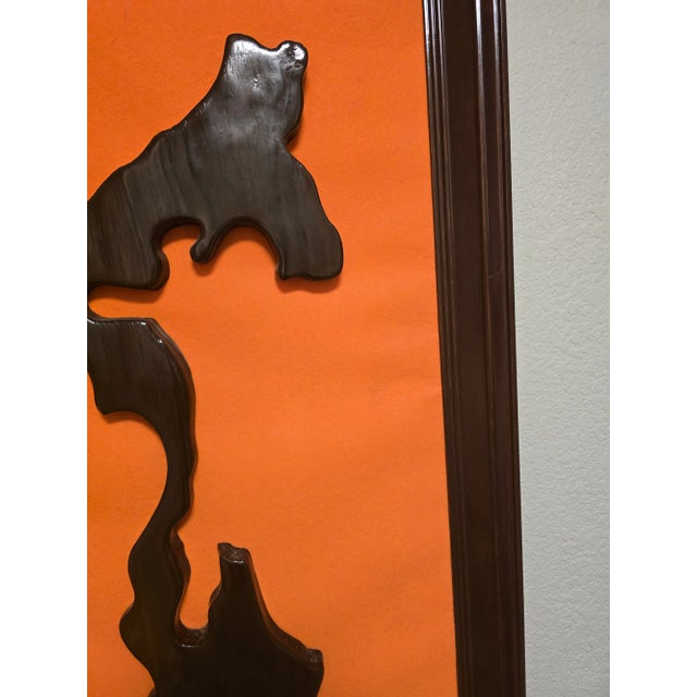 1970s Whidbey Island Wa Handmade Mid Century Modern Wall Decor For Sale - Image 16 of 16