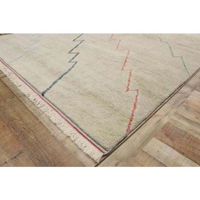 Textile Moroccan Style Rug, 08'00 X 10'04 For Sale - Image 7 of 10