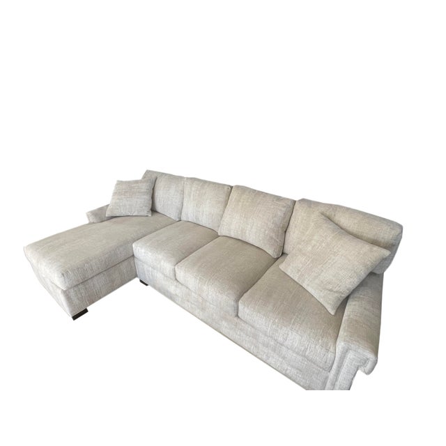 Amazing Price for Wesley Hall Sectional Sofa With Chaise (New