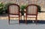 2000 - 2009 Ethan Allen Louis XVI Style Armchairs With Silk Upholstery—A Pair For Sale - Image 5 of 18