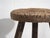 1920s Vintage Primitive Stool, 1920 For Sale - Image 5 of 9