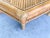 Brown Jordan 1990s Palm Beach Regency Brown Jordan Pencil Reed Rattan Coffee Table For Sale - Image 4 of 5
