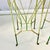 1970s 1970s Vintage Boho Chic Italian Ice Cream Cafe Indoor Outdoor Bar Stools Convertible Drinks Tables - A Pair For Sale - Image 5 of 18