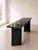 1980s Console Table in Black Marquinia Marble, 1980s For Sale - Image 5 of 6