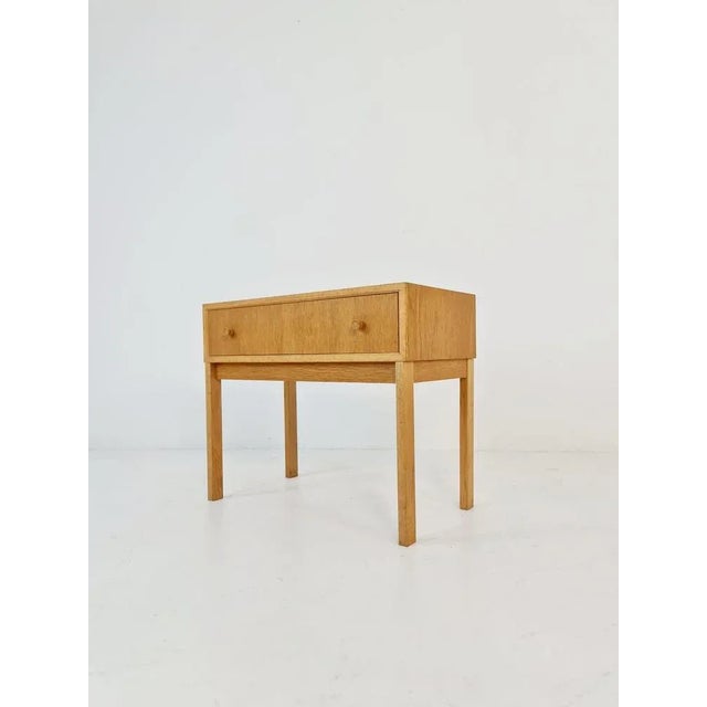 Danish Oak Side Table by Aksel Kjersgaard Odder, 1960s For Sale - Image 9 of 9