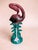 1980s Pink Flamingo Candlestick Holder For Sale - Image 4 of 9