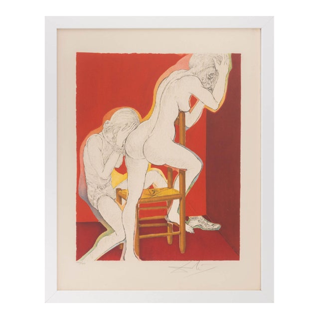 Salvador Dali "Without Hope" Lithograph, 1969 For Sale