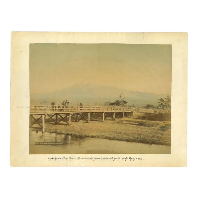 Unknown, Ancient Views of Yokohama, Vintage Album Print, 1890s For Sale