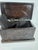 Vintage Hand-Carved Dark Wood Elephant Trinket Jewelry Box Hinged Safari Decor For Sale - Image 4 of 18