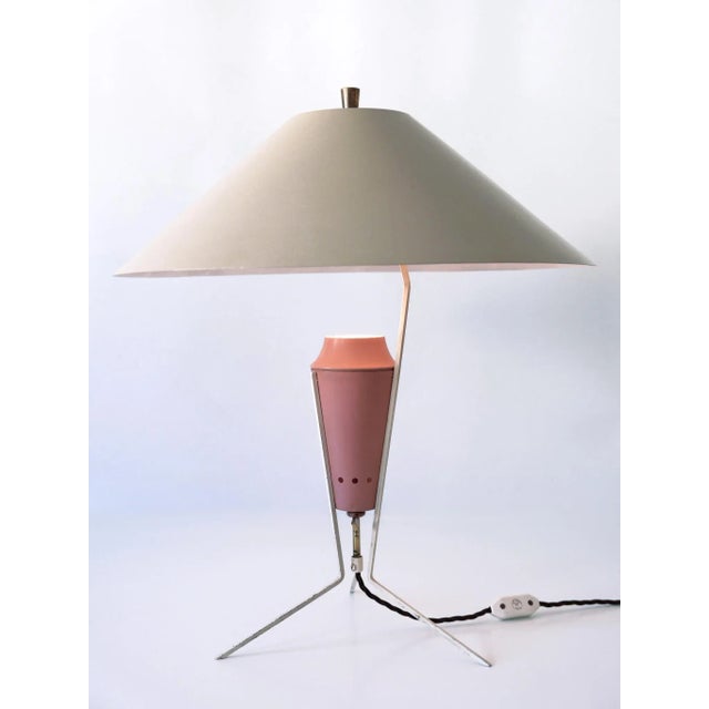 Large Mid-Century Modern German Table Lamp, 1950s For Sale - Image 6 of 18